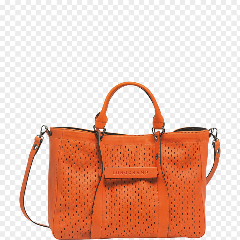 Bag Tote Longchamp Leather Handbag PNG