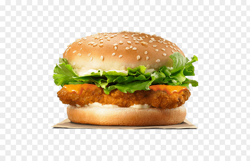 Burger King Whopper Hamburger Big Chicken Nugget Fingers PNG
