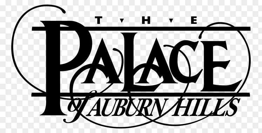 Detroit Pistons The Palace Of Auburn Hills Logo NBA PNG