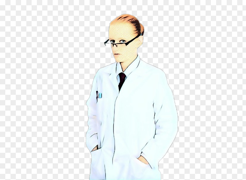 Physician Glasses Stethoscope Shirt Lab Coats PNG