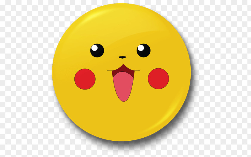 Pikachu Pokémon Smiley T-shirt PNG