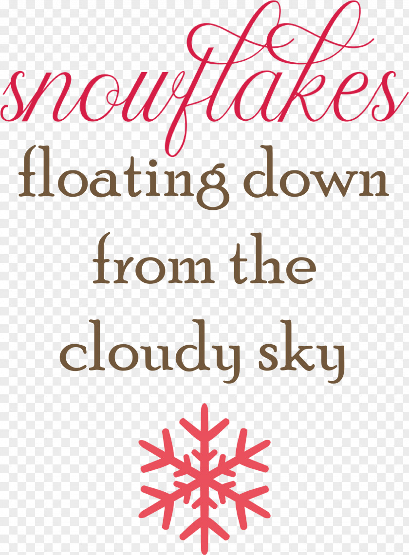 Snowflakes Floating Down Snowflake Snow PNG