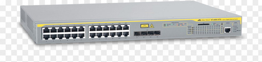 Allied Telesis AT 9424Ts Network Switch Computer PNG