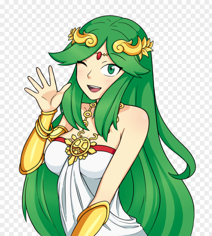 Kid Icarus: Uprising Super Smash Bros. For Nintendo 3DS And Wii U Palutena Fan Art PNG