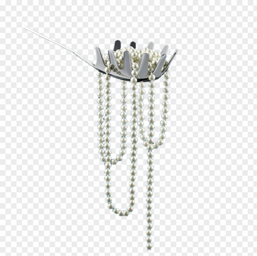 Spoon Pearls Pearl Necklace U9996u98fe PNG
