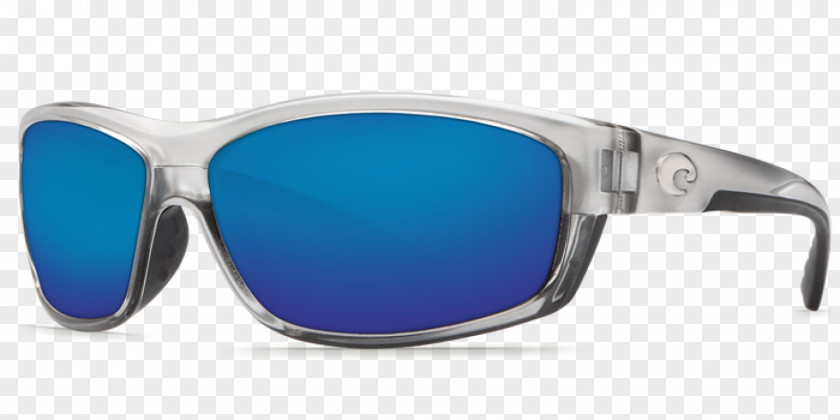 Sunglasses Costa Del Mar Saltbreak Silver Blue PNG