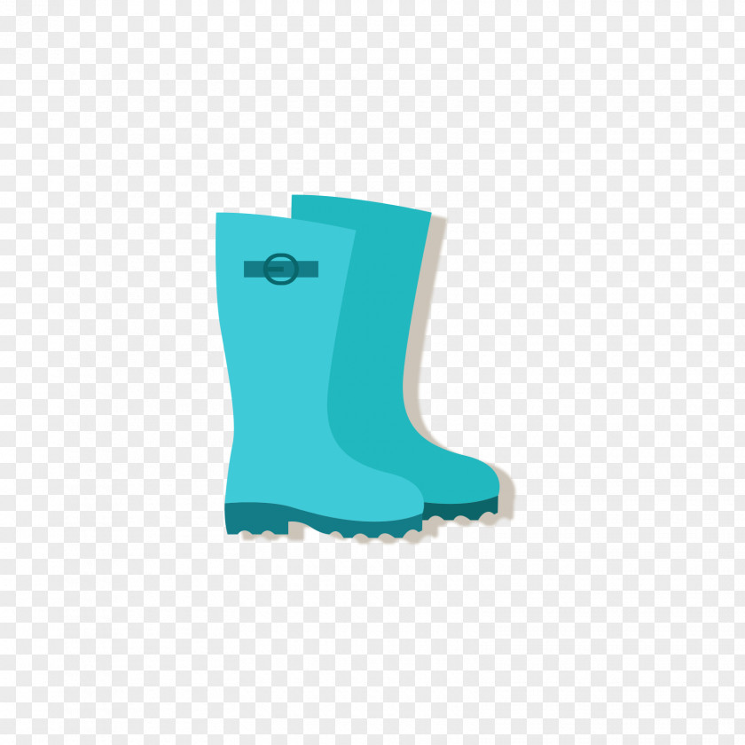A Pair Of Blue Boots Shoe PNG