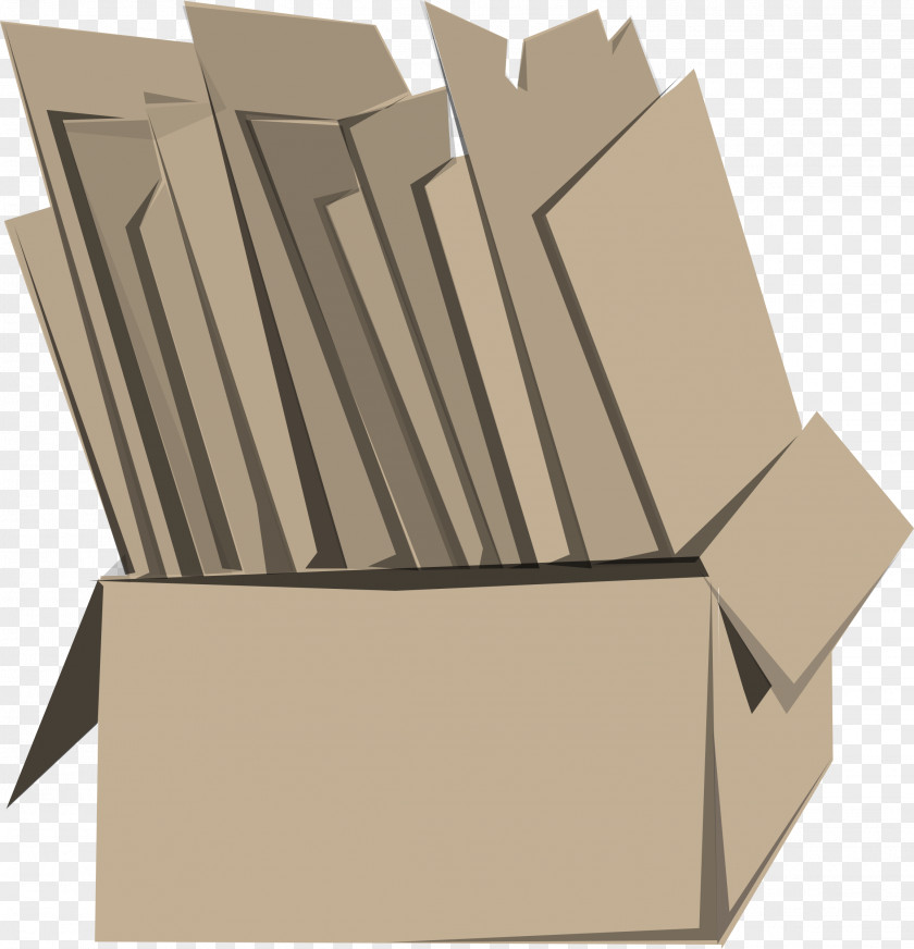 Cardboard Box Carton Clip Art PNG