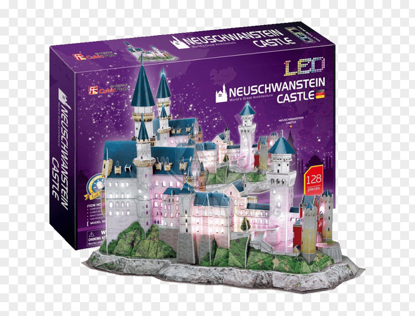 Castle Neuschwanstein Jigsaw Puzzles Puzz 3D 3D-Puzzle Ravensburger Coastal Lighthouse Puzzle PNG