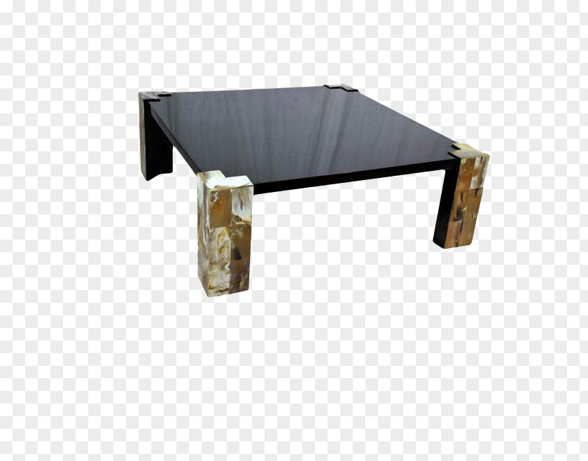 Glass Coffee Table Marble PNG
