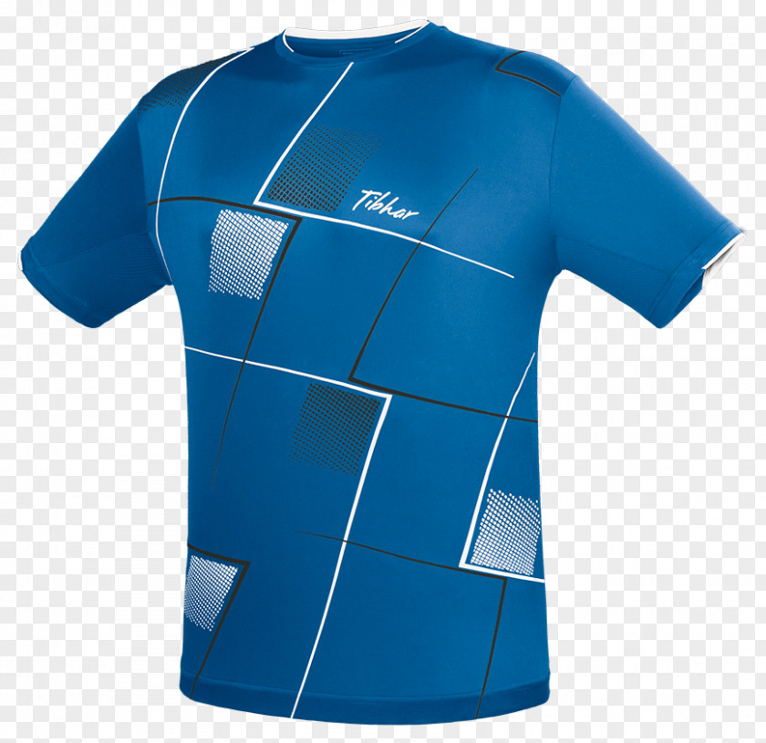 T-shirt Blue Ping Pong Black Tibhar PNG