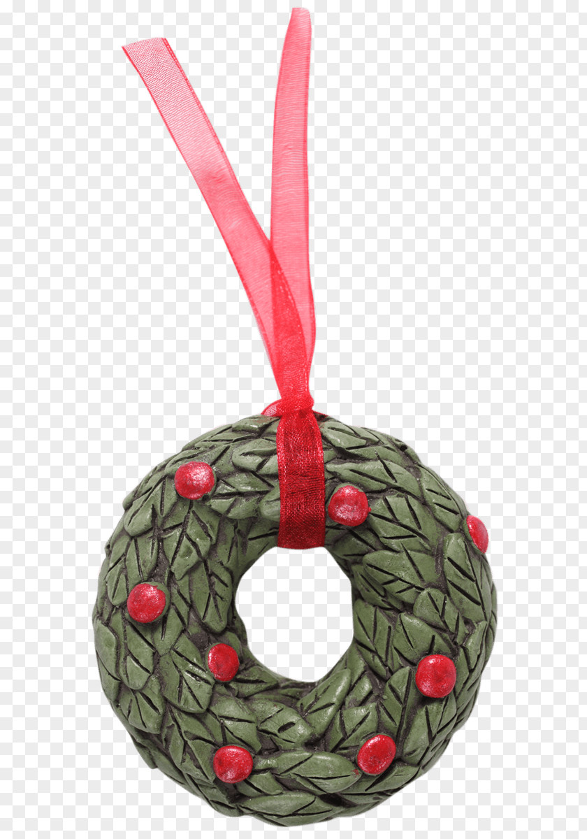 Blue Wreath Christmas Ornament Decoration Holiday PNG
