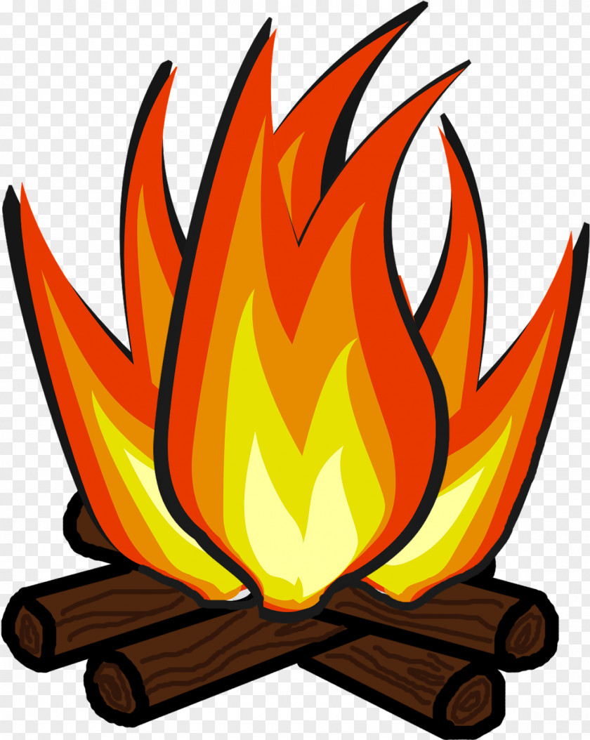 Campfire Clip Art Vector Graphics Image Illustration PNG