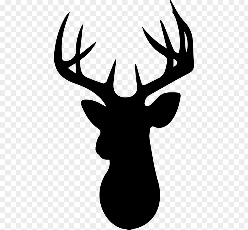 Deer White-tailed Reindeer Silhouette Clip Art PNG