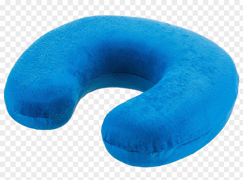Health U-pillow Blue Turquoise PNG