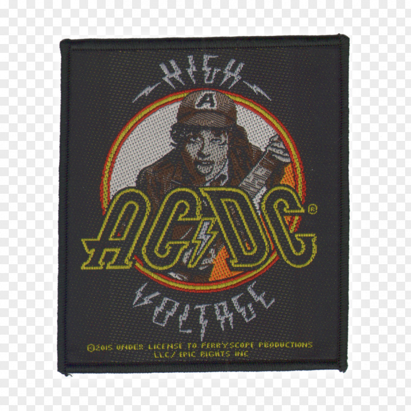 High Voltage AC/DC For Those About To Rock We Salute You Music Back In Black PNG to in Black, high voltage clipart PNG