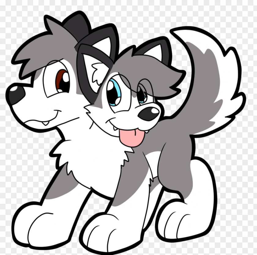 Husky Dog Puppy Siberian Cerberus Hades Drawing PNG