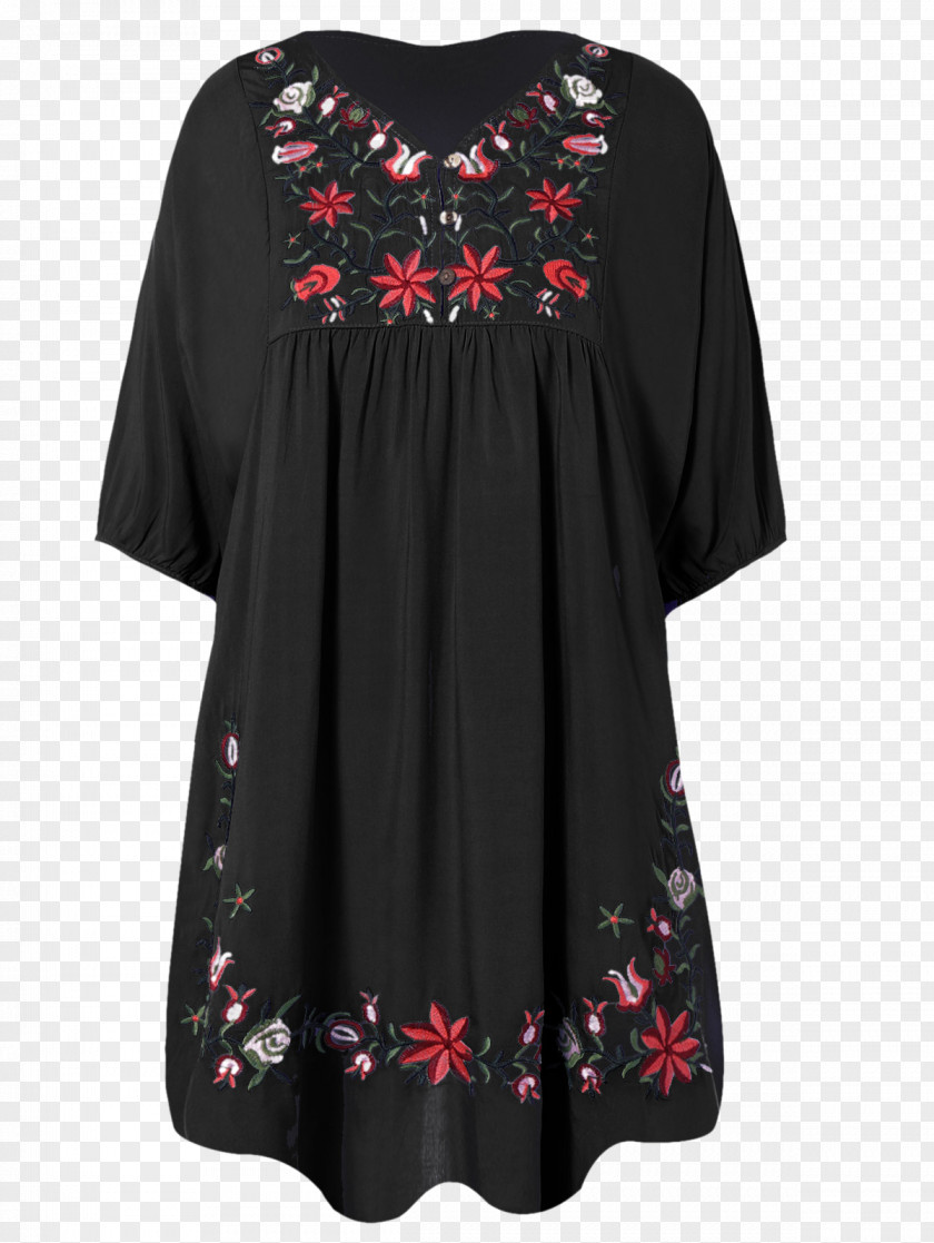 T-shirt Dress Casual Attire Tunic Sleeve PNG