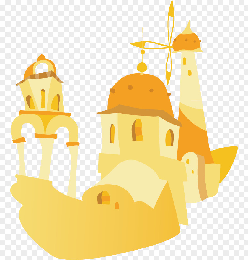 Cartoon Castle PNG