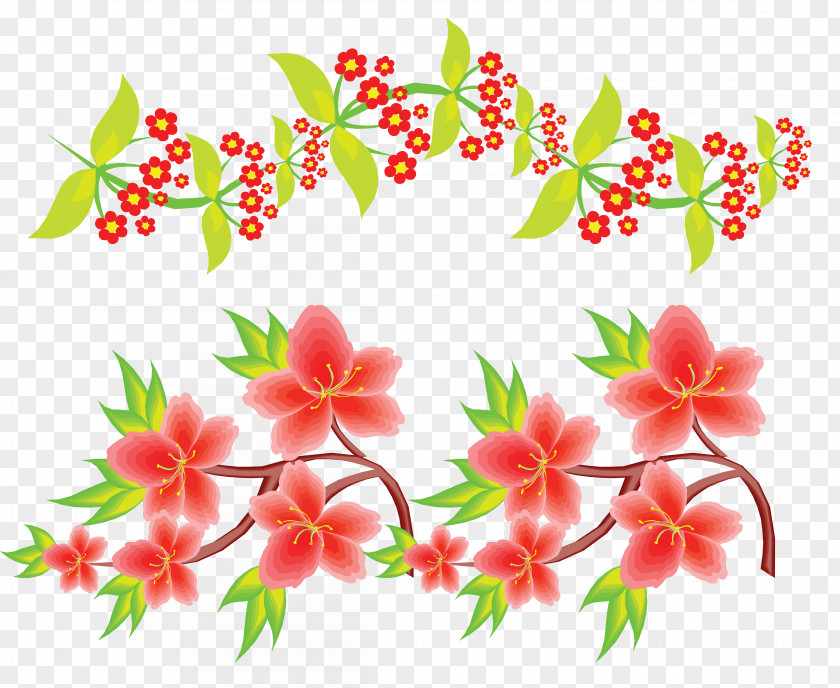 Floral Design Image Vector Graphics PNG