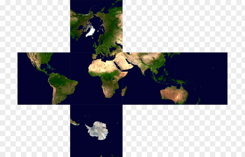 Globe World Map Projection PNG