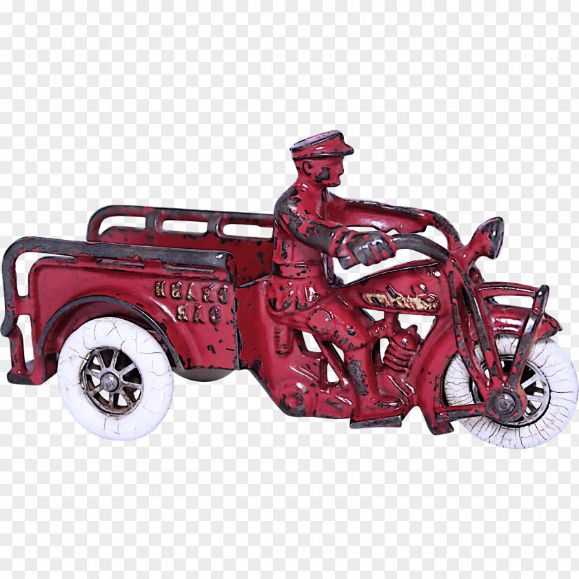 Vehicle Toy Red Wheel Rim PNG