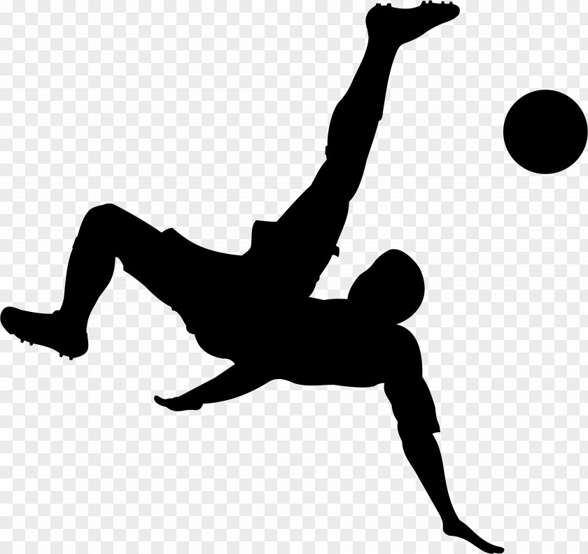 Football Bicycle Kick Player Clip Art PNG