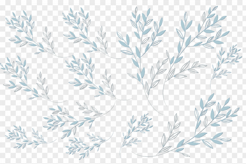 Line Art Twig Pattern Meter PNG