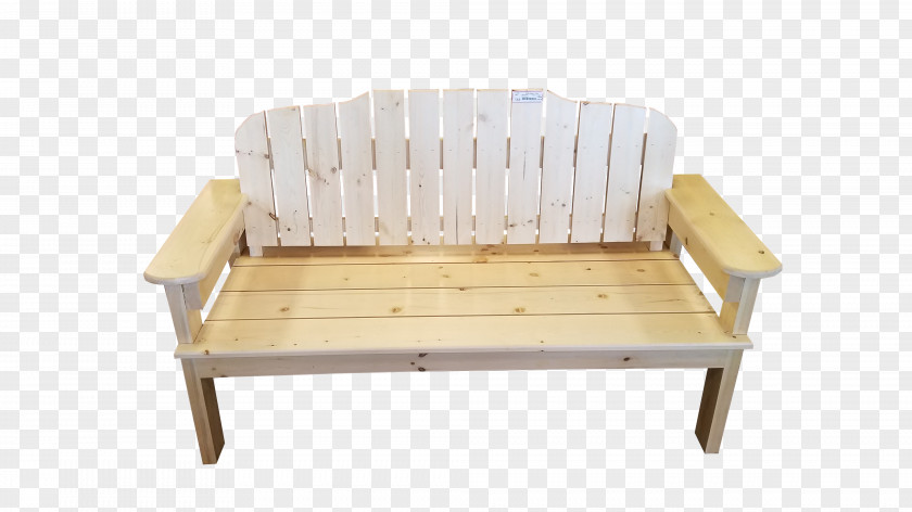 Outdoor Bench Bed Frame Couch Chair Wood PNG