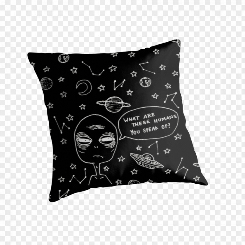 Pillow Design Paper Alien Partition Wall Wallpaper PNG