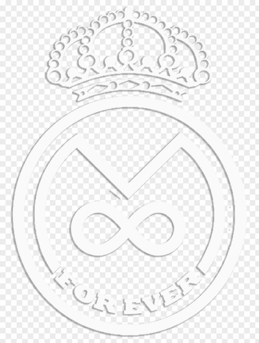Real Madrid C.F. Logo White Sport PNG