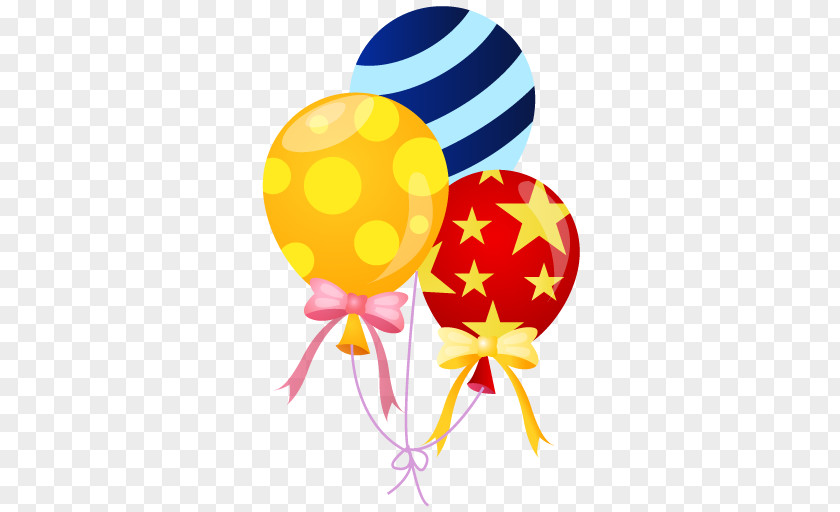 Ballons Balloon ICO Birthday Icon PNG
