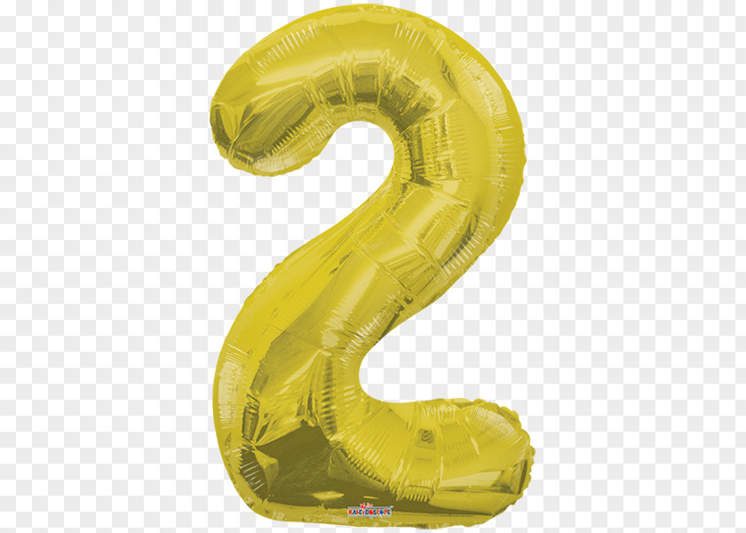 Balloon Mylar Gold Party Birthday PNG