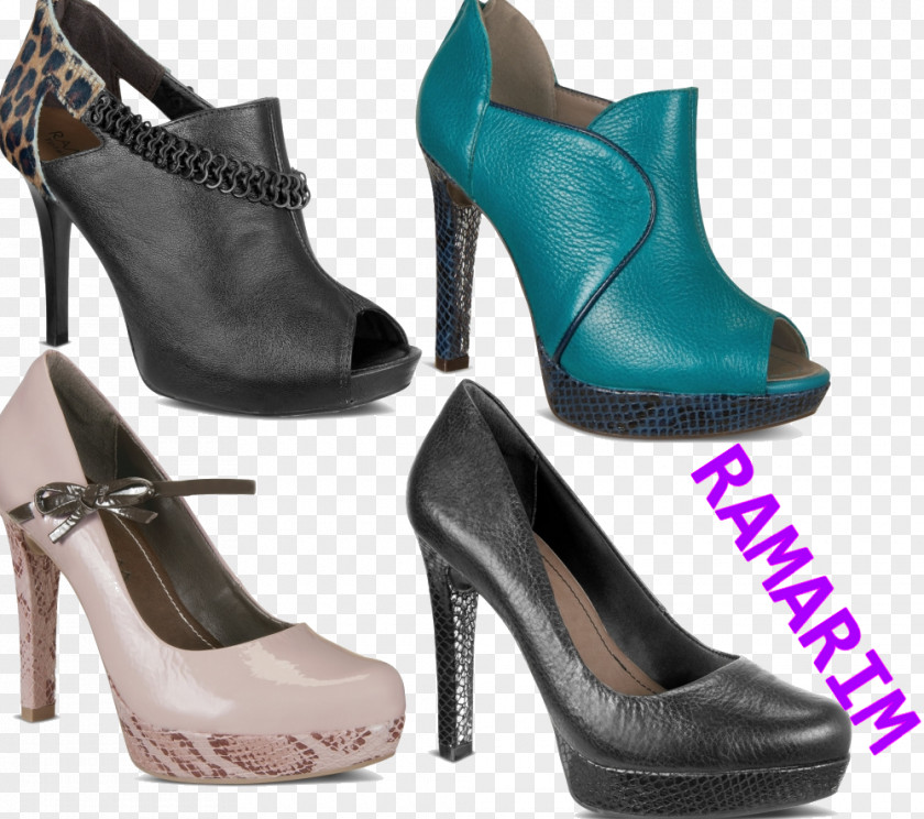 Boot Sandal Shoe Turquoise Pump PNG