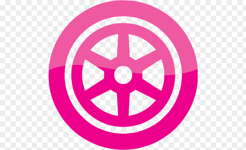 Car Wheel Icon Design PNG