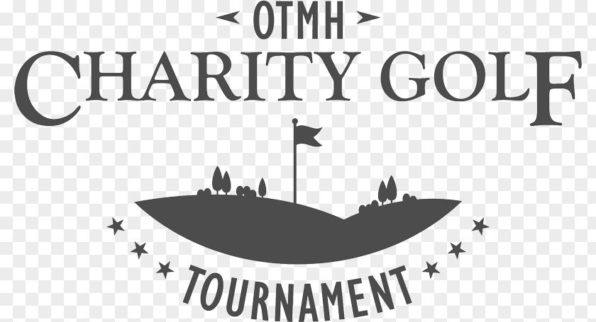 Charity Golf OTMH Tournament Logo Brand Design Font PNG
