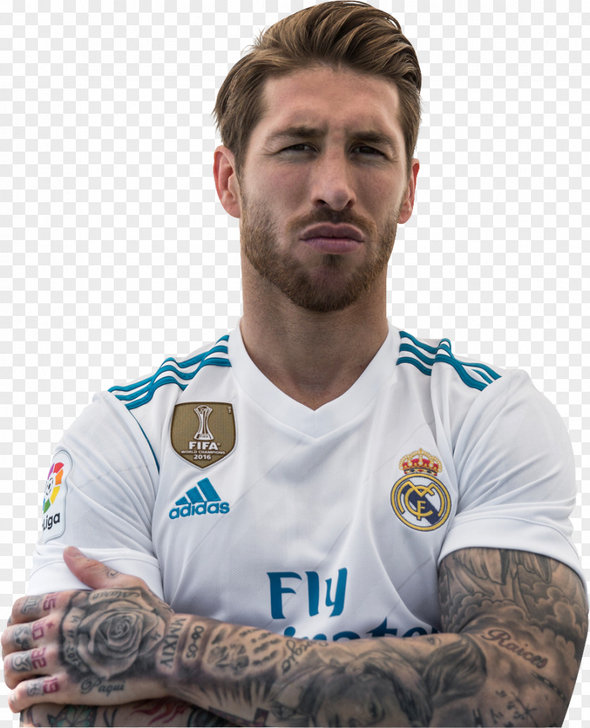 Football Sergio Ramos Real Madrid C.F. Spain National Team Player PNG