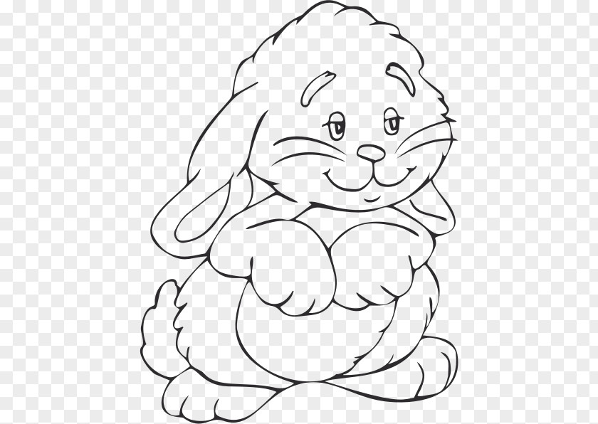 Little White Rabbit Hare Clip Art Easter Bunny Drawing PNG