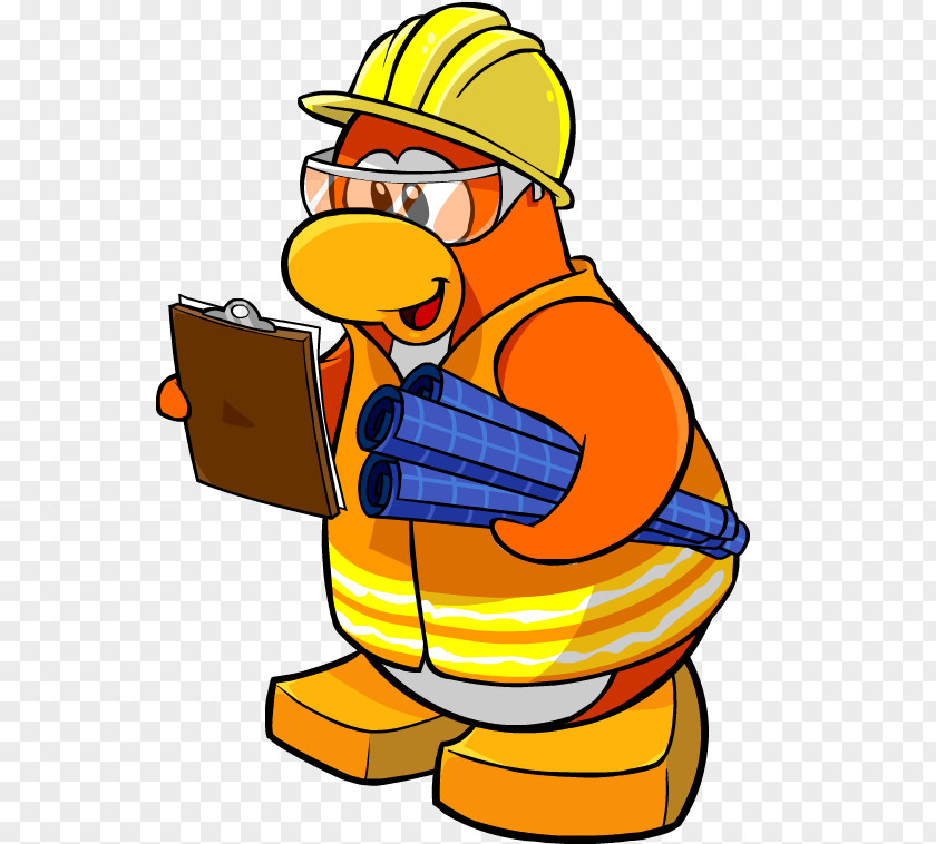 Penguin Club Island Architectural Engineering Construction Worker PNG