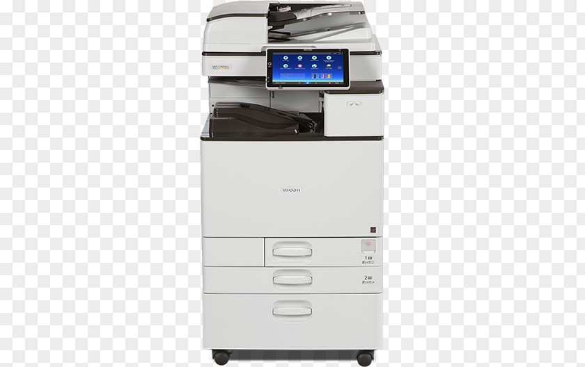 Printer Multi-function Ricoh Photocopier Savin PNG