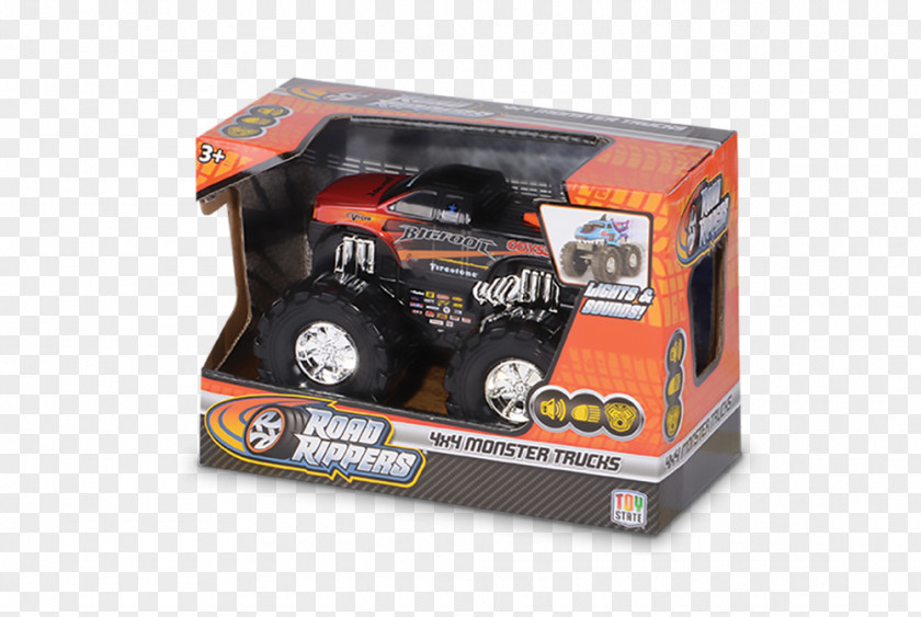 Toy Truck Car Pickup Monster PNG