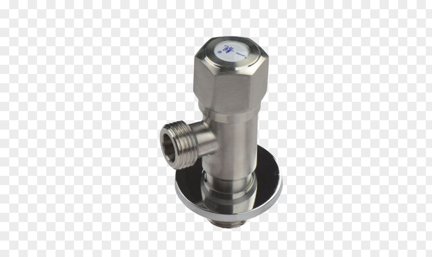 Angle Stainless Steel Valve Gratis PNG