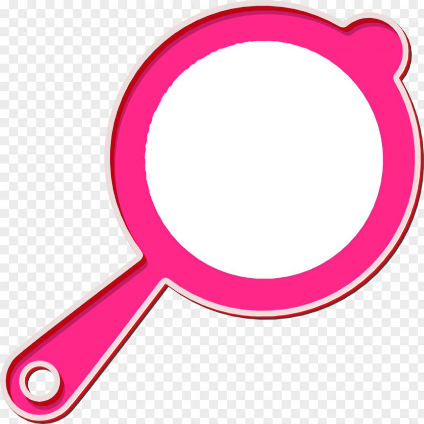 Beauty Icon Hand Mirror PNG