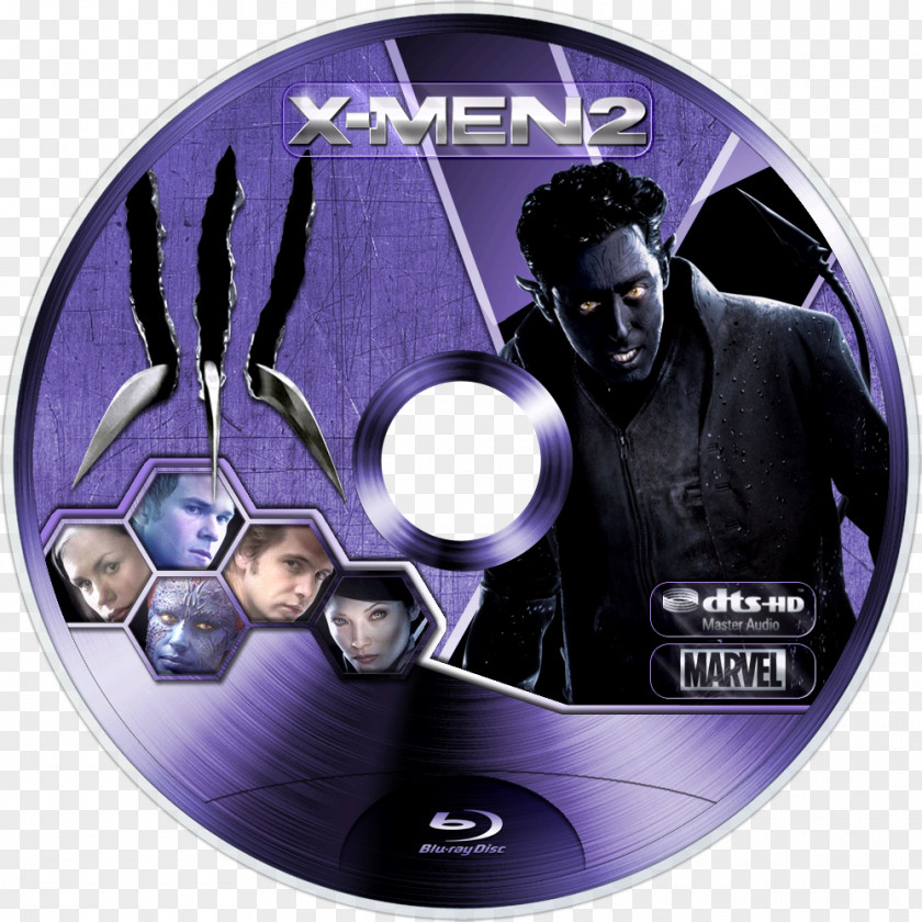X2 Blu-ray Disc Compact X-Men Film YouTube PNG