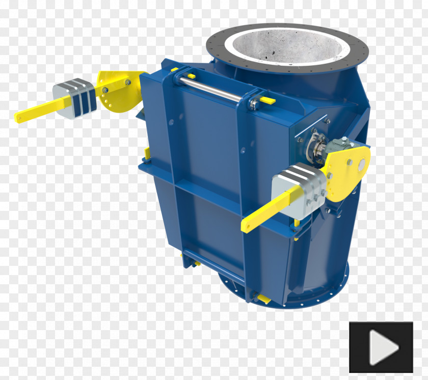 Cement Pendulum Valve Machine PNG