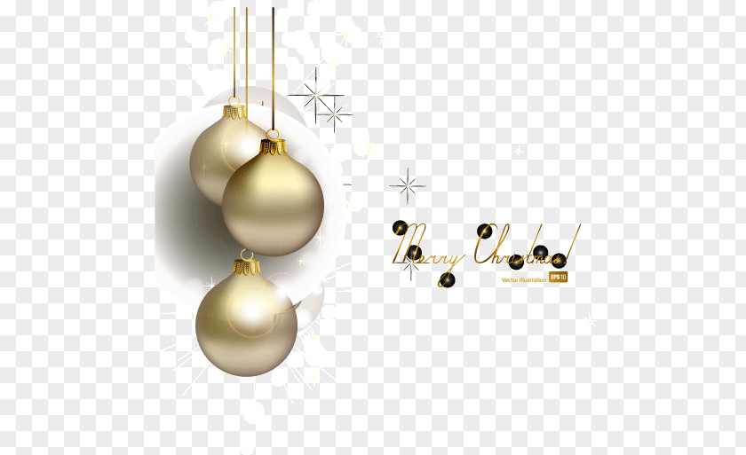 Christmas Decoration Lob Vector PNG