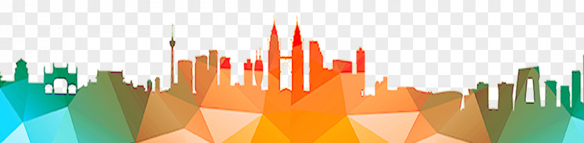 City Silhouette Poster Banner Creativity PNG
