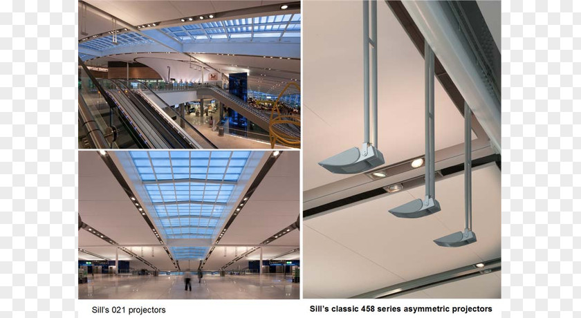 Airport Building Steel Daylighting Angle PNG