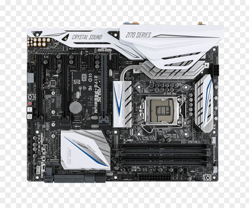 Intel Z170 Premium Motherboard Z170-DELUXE Graphics Cards & Video Adapters Central Processing Unit PNG