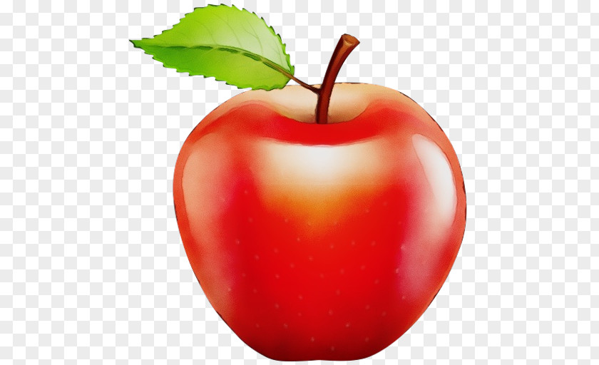 Natural Foods Fruit Apple Red Food PNG